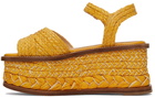 Gabriela Hearst Yellow Clergerie Edition Hester Platform Sandals