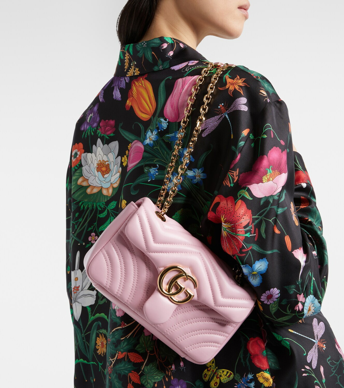 Gucci GG Marmont Small leather shoulder bag