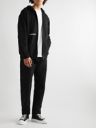 Moncler Genius - 7 Moncler FRGMT Hiroshi Fujiwara Logo-Appliquéd Cotton-Jersey Hoodie - Black