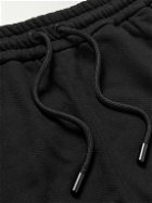 Off-White - Logo-Embroidered Cotton-Jersey Sweatpants - Black