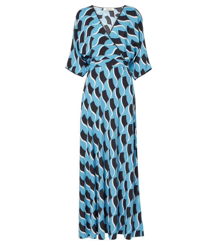 Photo: Diane von Furstenberg Eloise printed crêpe maxi dress