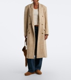Isabel Marant Fitza shearling-lined suede loafers