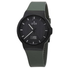 Junghans Force Mega Solar Quartz Black Dial Mens Watch 018/1002.00