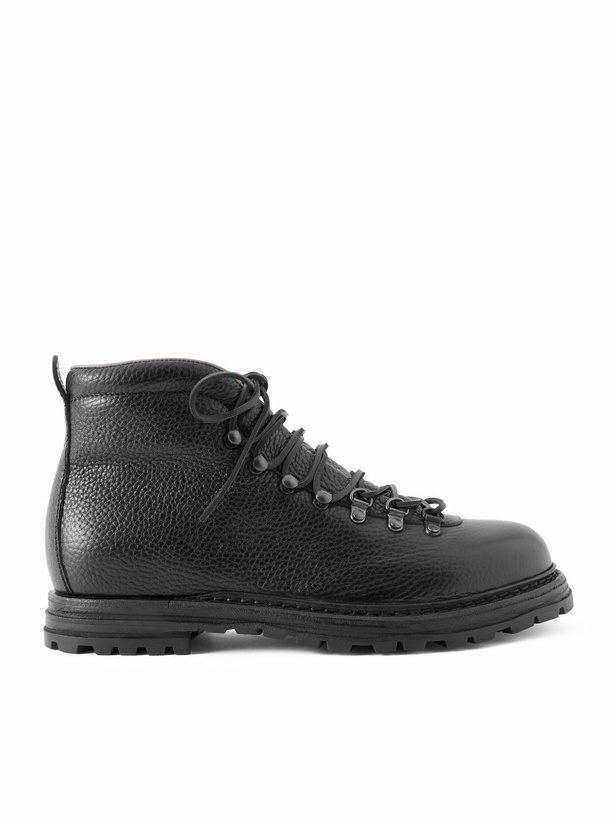 Photo: Officine Creative - Artik 001 Full-Grain Leather Ankle Boots - Black