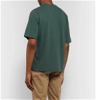 Margaret Howell - MHL Organic Cotton and Linen-Blend Jersey T-Shirt - Green