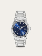 Ferragamo Mens F-80 Classic GMT watch in Blue