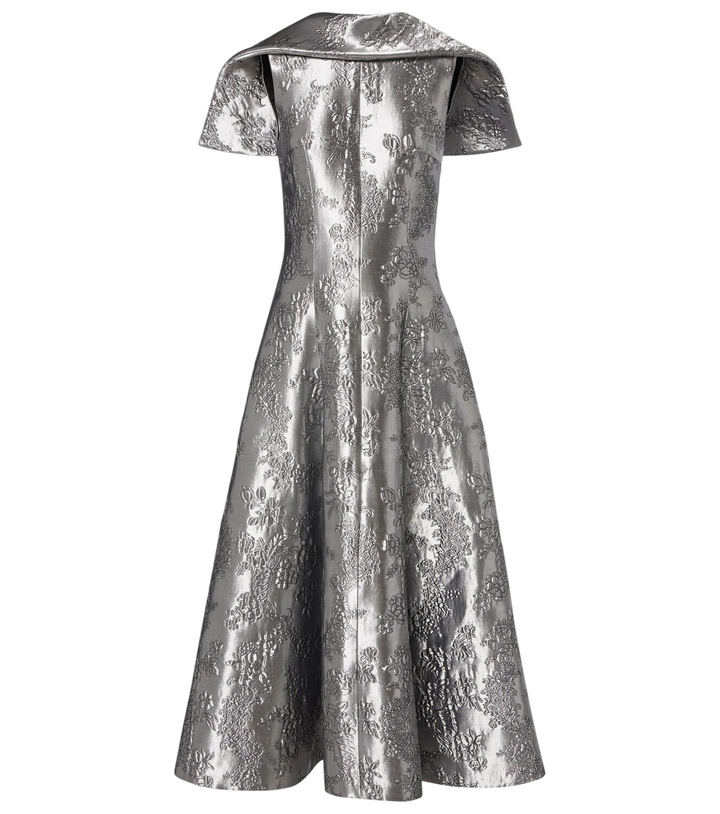 Photo: Emilia Wickstead Harlow cloqué jacquard cocktail dress