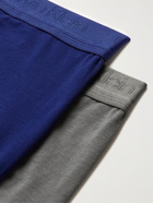 Calvin Klein Underwear - Two-Pack Stretch Cotton and Modal-Blend Boxer Briefs - Multi