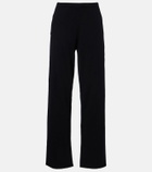Extreme Cashmere N°320 Rush cashmere-blend wide-leg pants