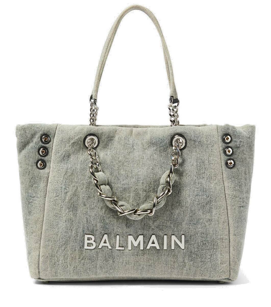 Balmain 1945 Soft denim tote bag Balmain