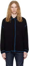 SUNNEI Black Jersey Over Shirt