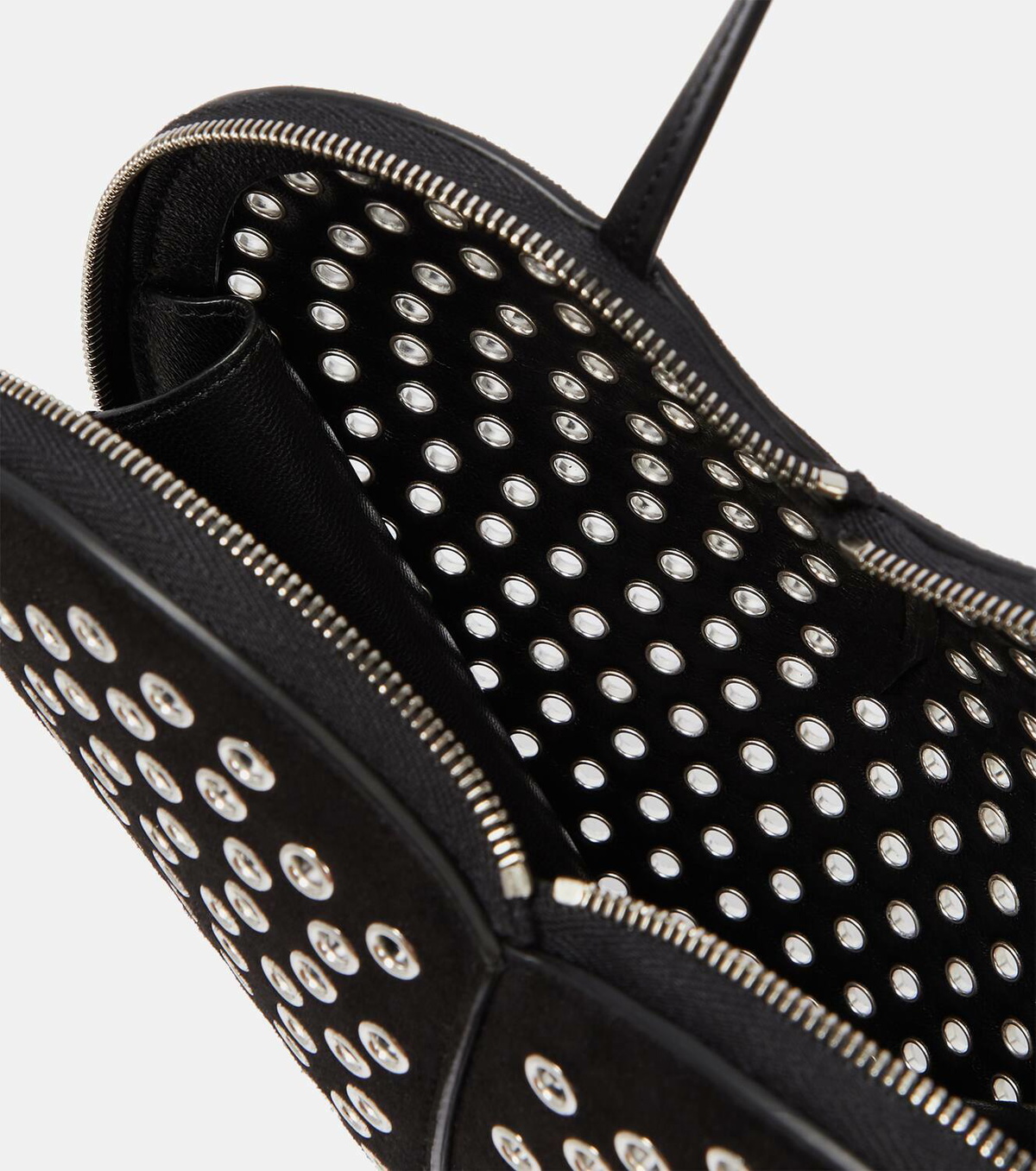 Alaïa Le Cœur studded leather shoulder bag