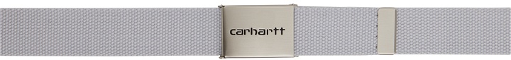 Photo: Carhartt Work In Progress Gray Clip Belt