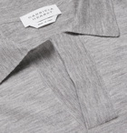 Gabriela Hearst - Jinete Virgin Wool Polo Shirt - Gray
