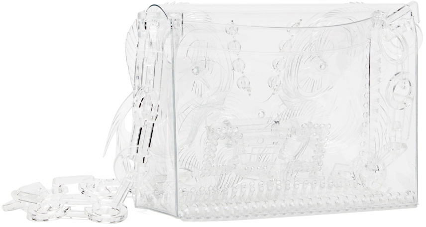 Mame Kurogouchi Transparent Mini Sculptural Chain Bag Mame Kurogouchi