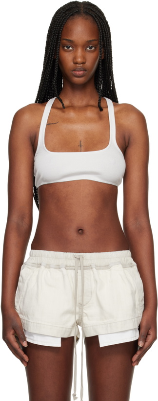 Photo: Rick Owens DRKSHDW White Temple Unhorny Top