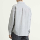 mfpen Men's Textured Check Executive Shirt in Bottle Grey