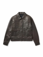 Nili Lotan - Majorca Leather Jacket - Brown