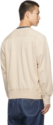 Nicholas Daley Beige Crewneck Sweatshirt