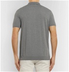SALLE PRIVÉE - Eliel Cotton Polo Shirt - Gray
