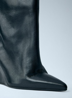 Rick Owens Cantilever 8 Sharp Flared Boots