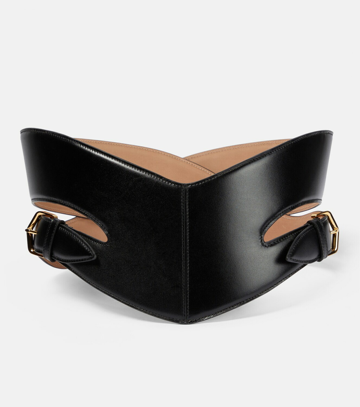 Alaïa Cut-out leather belt ALAÏA