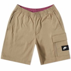 Nike Men's Woven Pocket Shorts in Khaki