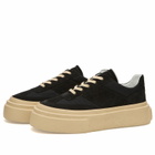 MM6 Maison Margiela Men's Oversized Sole Sneaker in Black