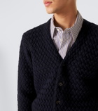 Bottega Veneta Intrecciato wool cardigan