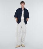 Lemaire - Camp cotton poplin shirt