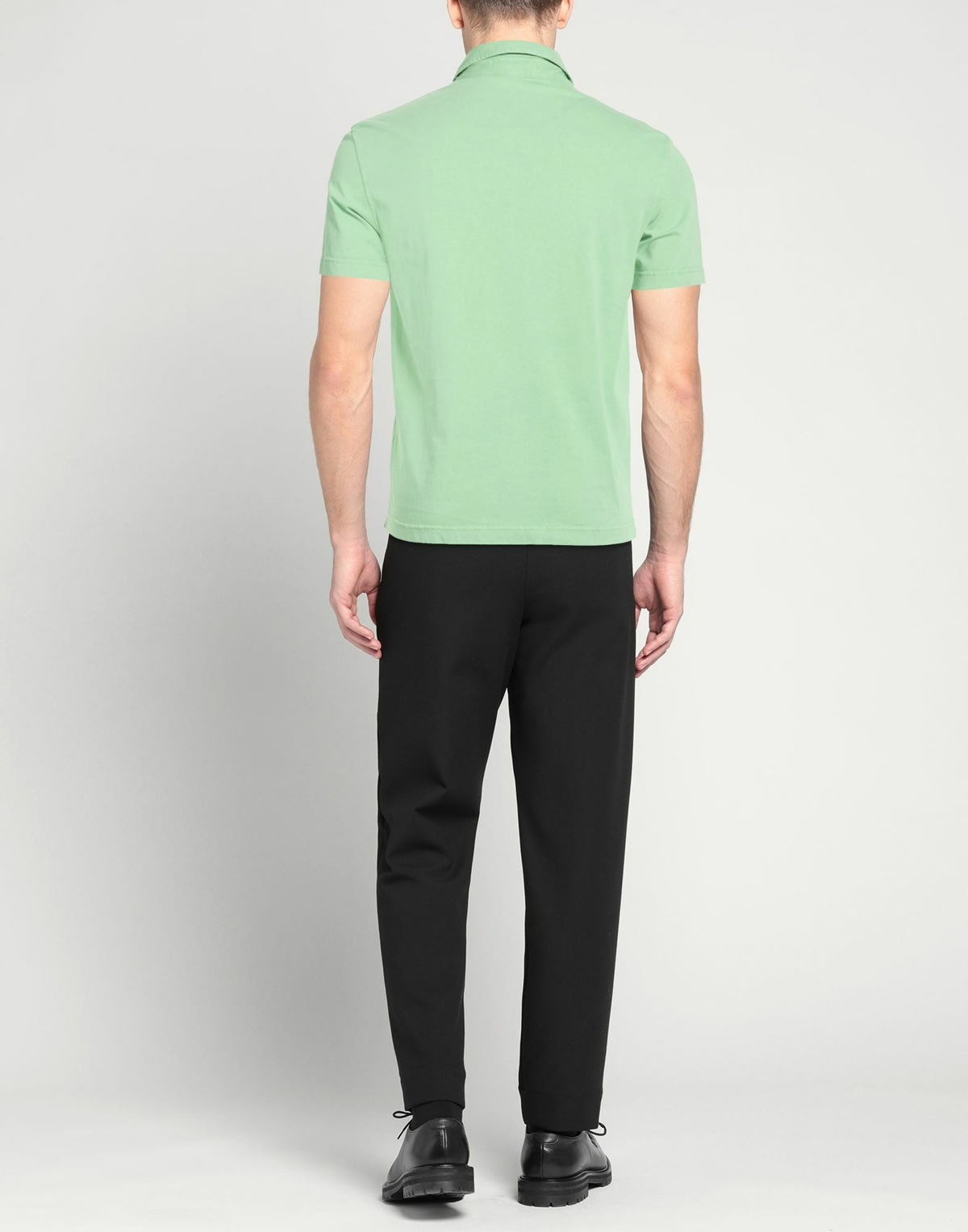 Drumohr Mens Polo shirt Light in Green