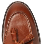 Brunello Cucinelli - Full-Grain Leather Tasselled Loafers - Men - Tan