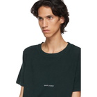 Saint Laurent Green Rive Gauche T-Shirt