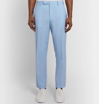 Paul Smith - Sky-Blue Soho Slim-Fit Wool and Mohair-Blend Suit Trousers - Blue