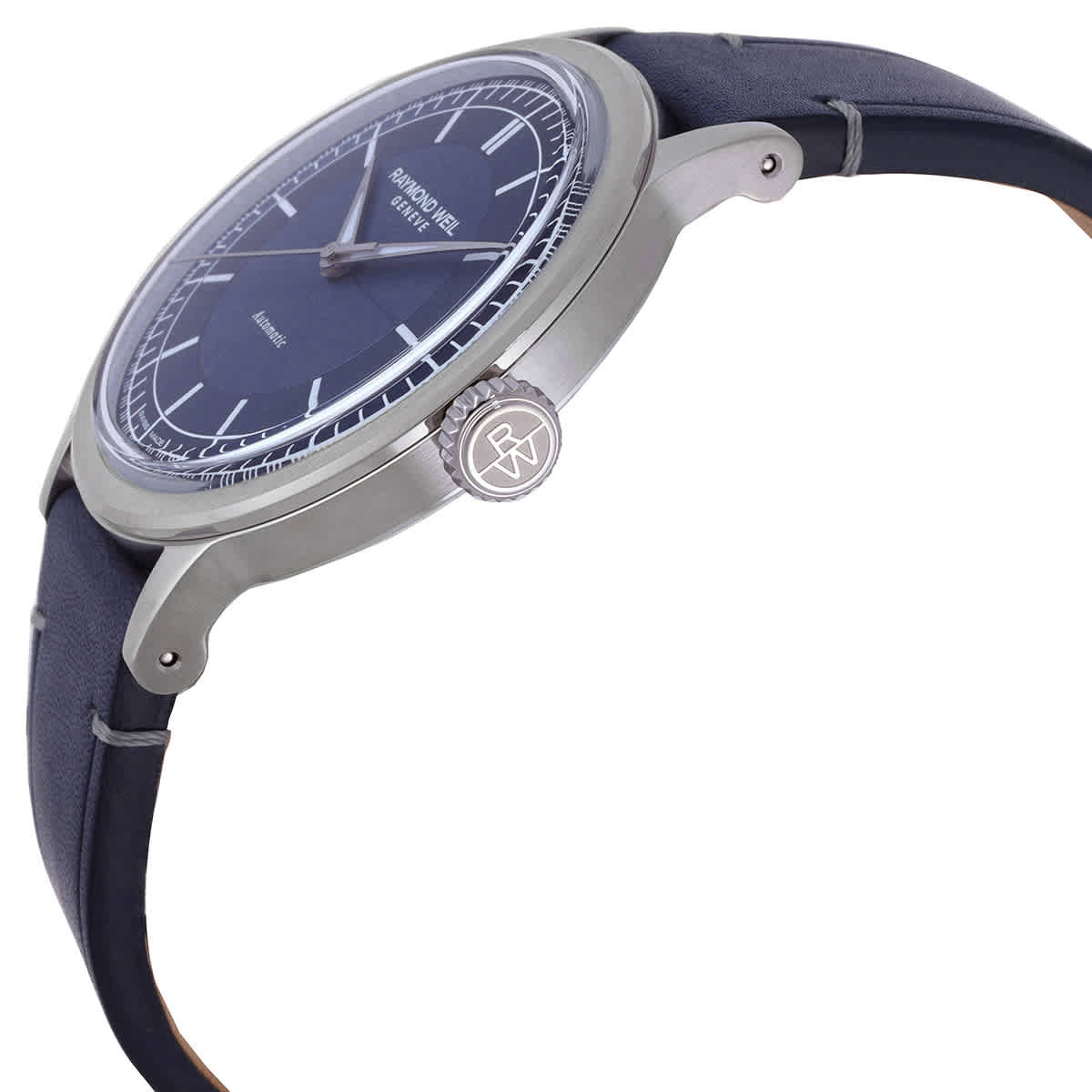 Raymond Weil Millesime Automatic Blue Dial Mens Watch 2925-STC-50001