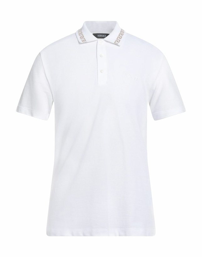Photo: Versace Mens Polo shirt in White