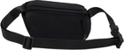 VETEMENTS Black Metal Logo Belt Bag
