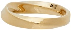 Tom Wood Gold Infinity Band Ring