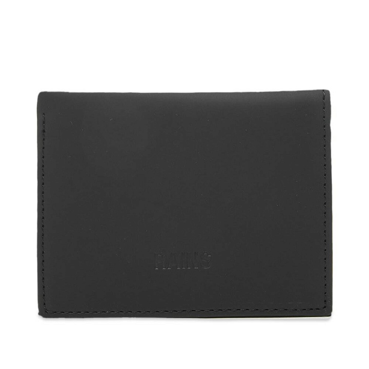 Photo: Rains Men's Folded Wallet in Black