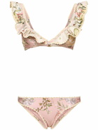 ZIMMERMANN Waverly Crochet Frill Bikini Set