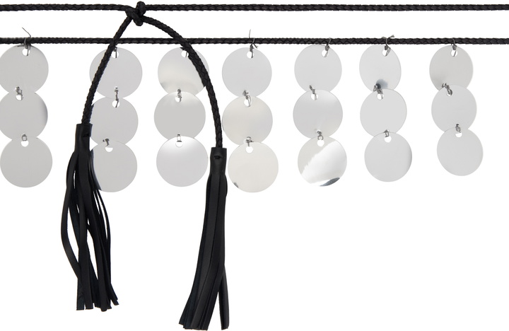 Photo: Maryam Nassir Zadeh Black Regalo Belt