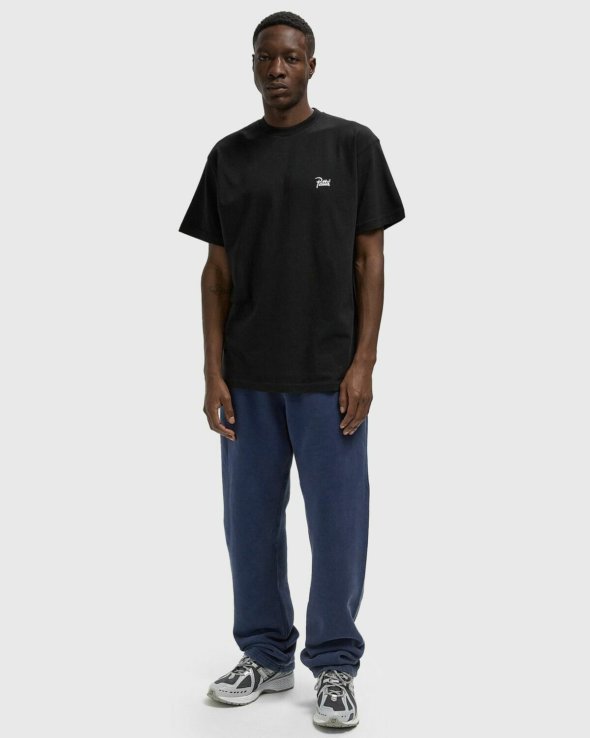 PATTA Meaning of the Name Tee Black Mens Shortsleefe