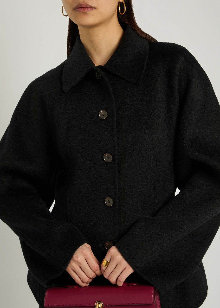 Rohe Sculpted Wool Jacket Black