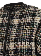 Alexander Mcqueen Hybrid Tweed Cocoon Jacket