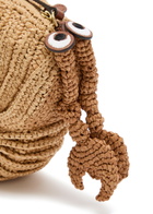 Anya Hindmarch Hermit Crab Raffia and Leather Cross-body bag - Natural - One Size