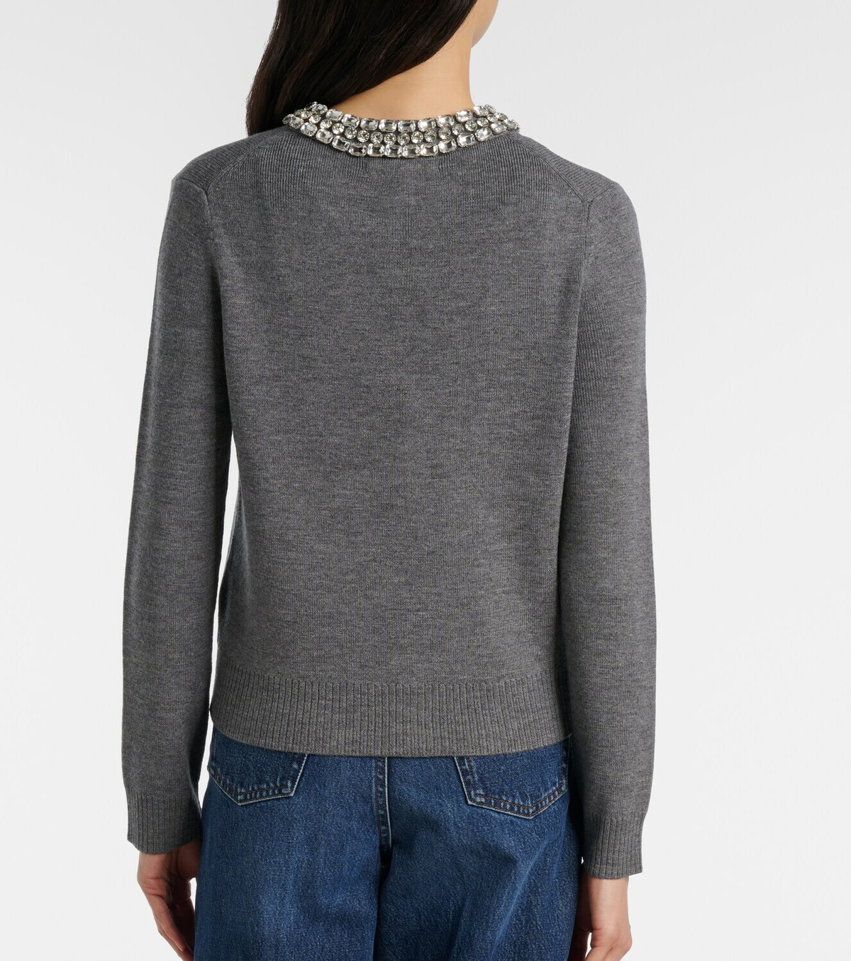Veronica Beard Daro embellished wool cardigan