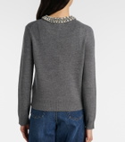 Veronica Beard Daro embellished wool cardigan