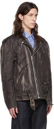 Junya Watanabe Black BerBerJin Edition Denim Jacket