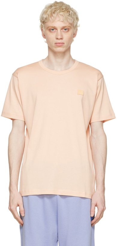 Photo: Acne Studios Pink Organic Cotton T-Shirt