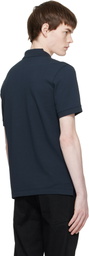 BOSS Navy Regular-Fit Cotton Polo